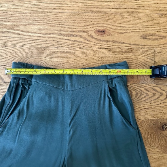 Aritzia Wilfred High-Waist Wide-Leg Ankle Linen-Blend Pant (Size XS) - Picture 6 of 9